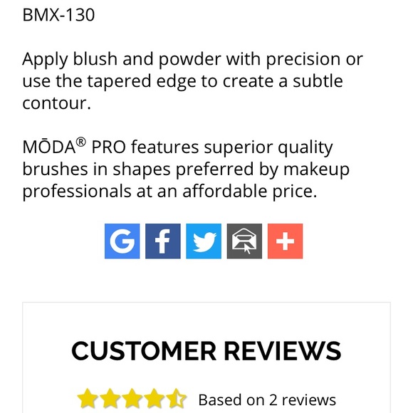 Moda Pro 3 brush set - Picture 7 of 7